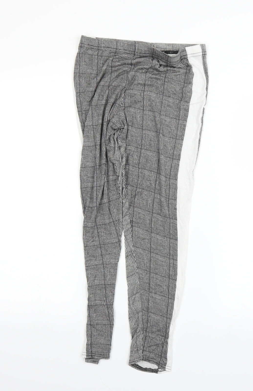 Boohoo Womens Black   Trousers  Size 12 L23 in