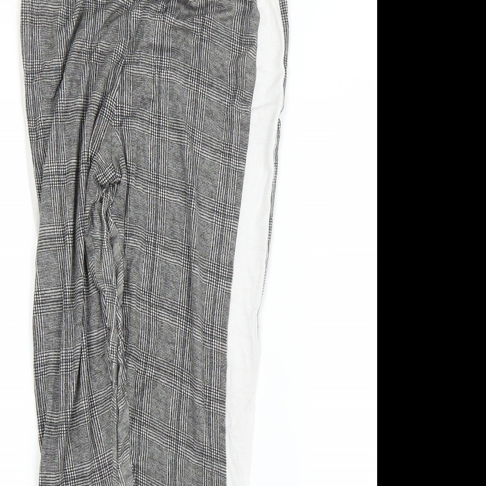 Boohoo Womens Black   Trousers  Size 12 L23 in