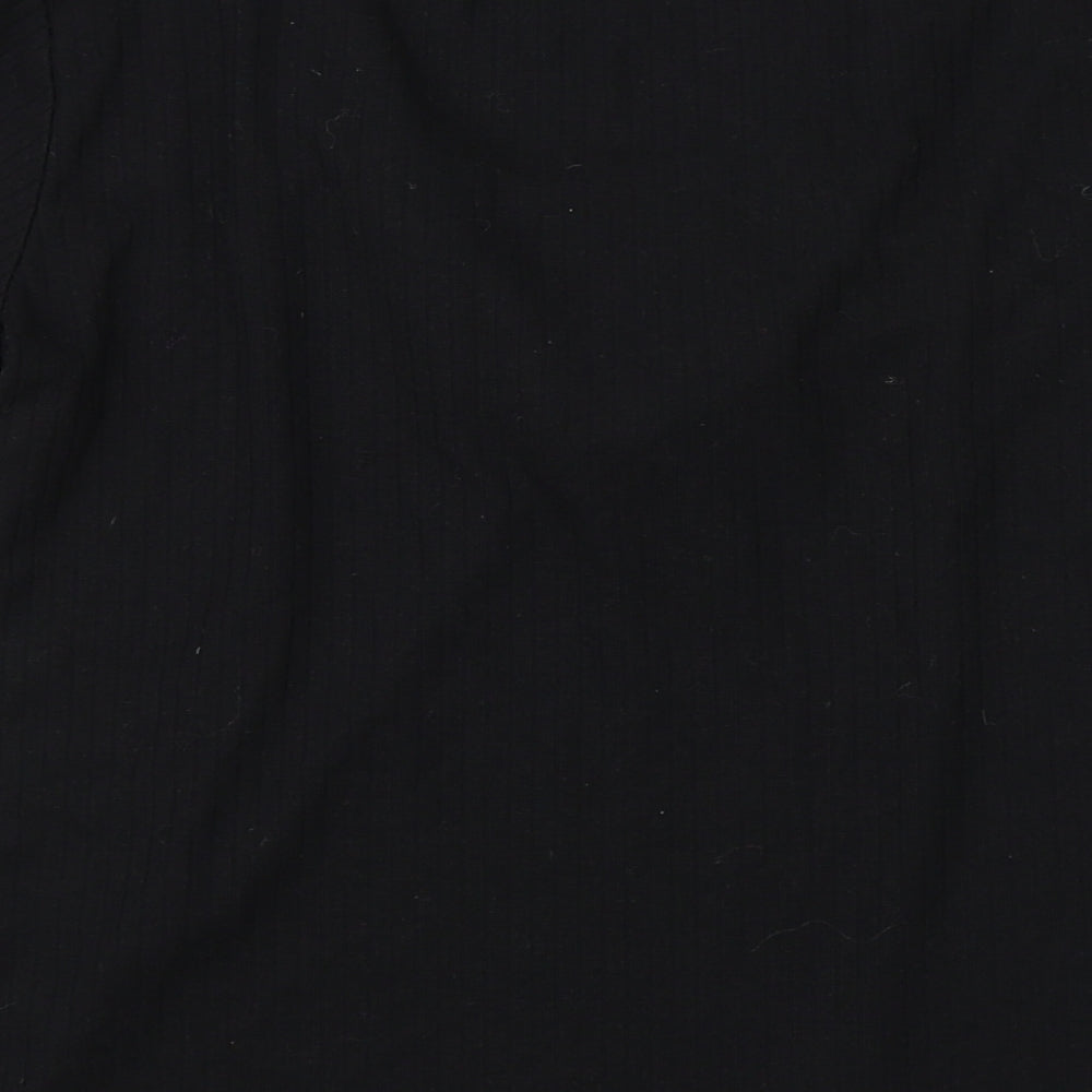 Select Womens Black   Basic T-Shirt Size 6