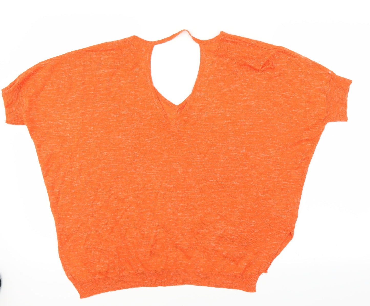 River Island Womens Orange   Pullover Jumper Size 10