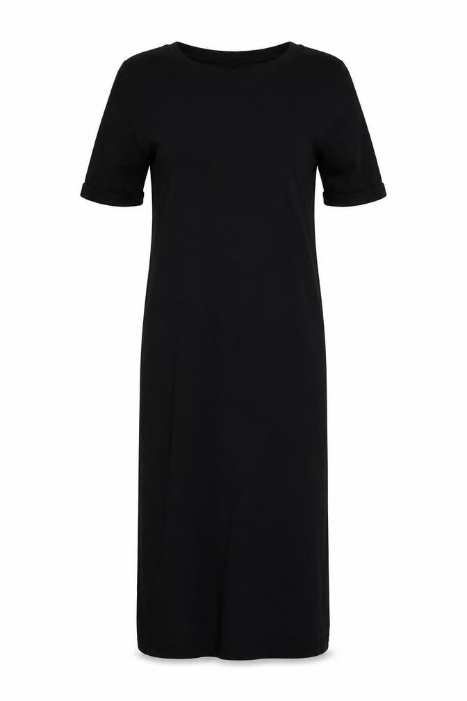 Womens Black   T-Shirt Dress  Size 6
