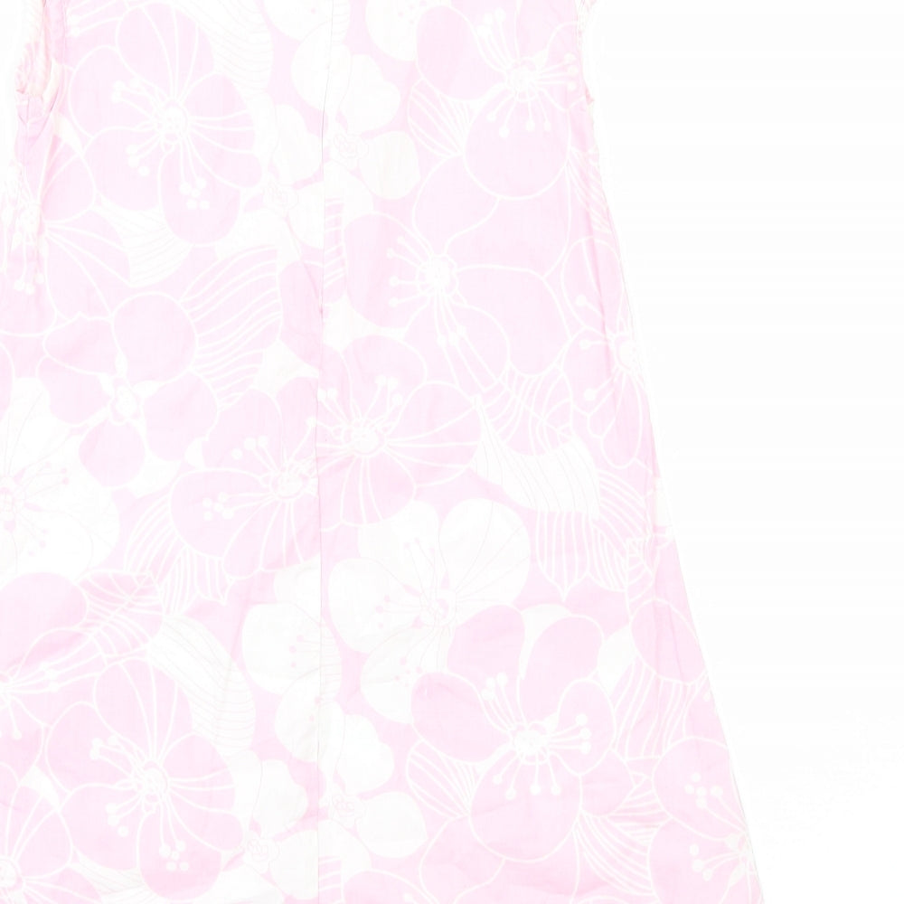 X-Mail Girls Pink Floral  A-Line  Size 8 Years