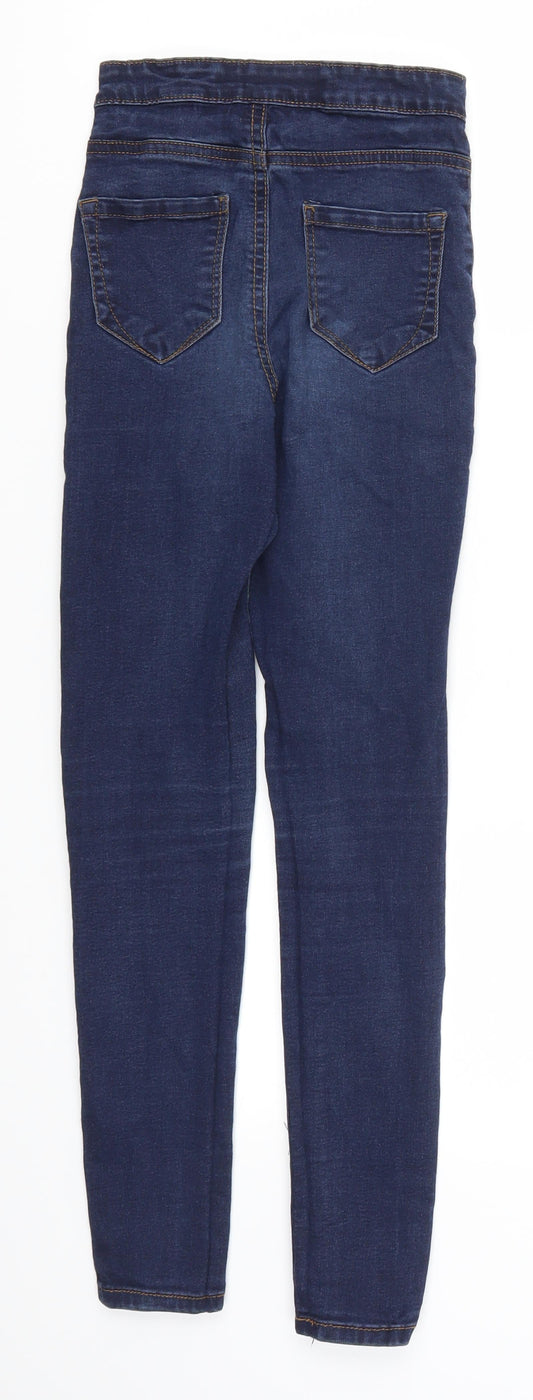 Denim Co Womens Blue  Denim Skinny Jeans Size 4 L26 in