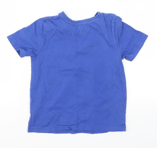LEGO Boys Blue   Basic T-Shirt Size 4-5 Years  - Lego Catch Those Robbers
