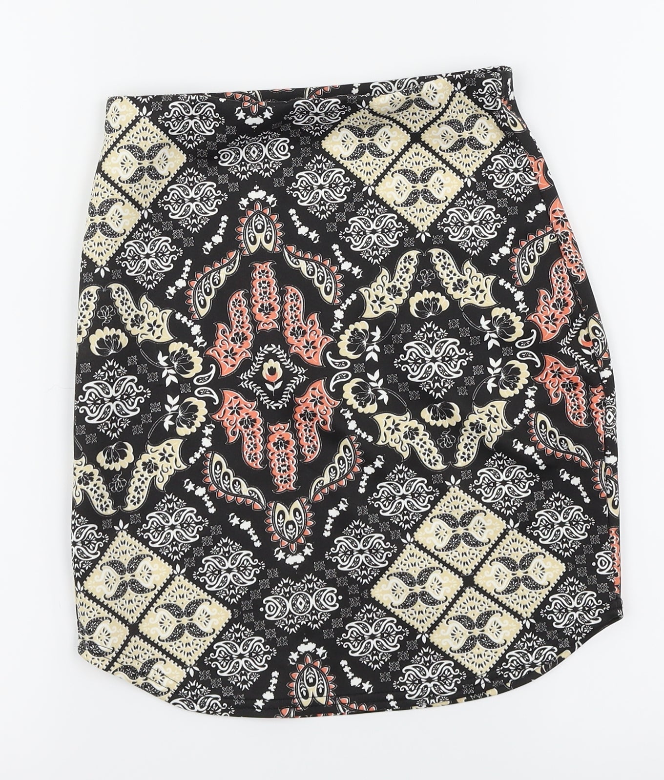 Preworn Womens Multicoloured Fair Isle  Mini Skirt Size M