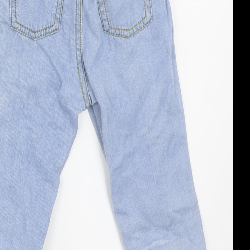 George Girls Blue   Jogger Jeans Size 12-18 Months