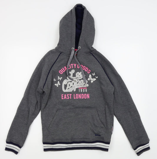 Lee Cooper Womens Grey   Henley Jumper Size 12