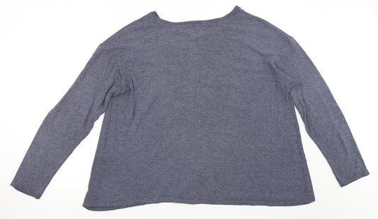 Papaya Womens Blue   Pullover Jumper Size 14