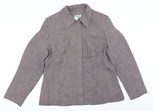 Marks and Spencer Womens Red   Jacket Blazer Size 16