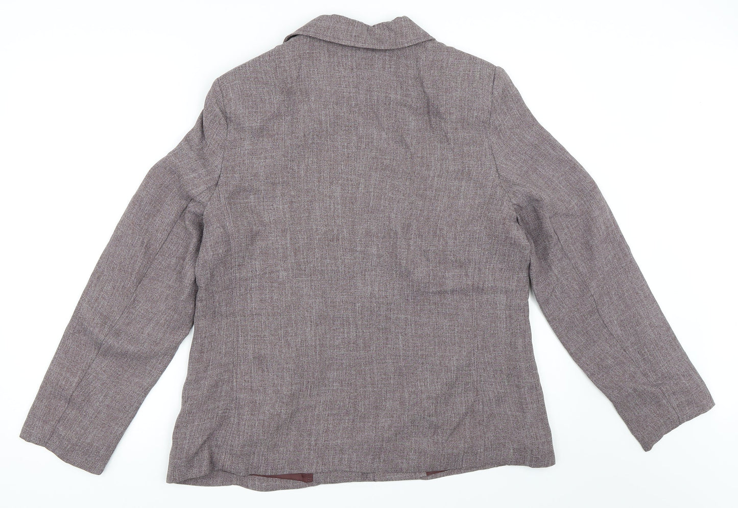Marks and Spencer Womens Red   Jacket Blazer Size 16