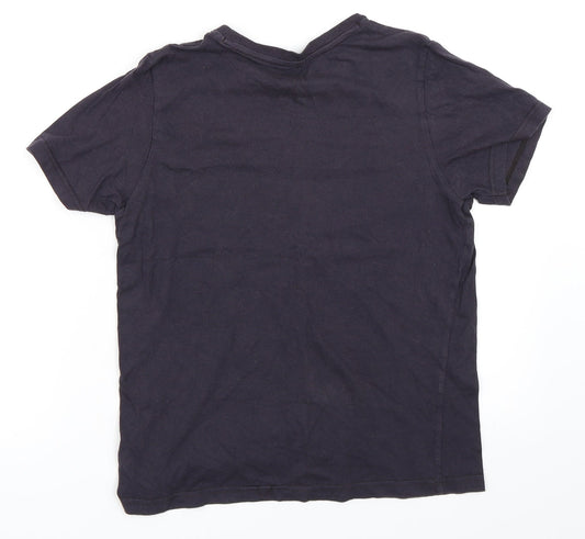 Rebel Boys Blue   Basic T-Shirt Size 12-13 Years