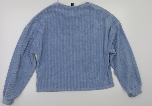 New Look Womens Blue   Pullover Jumper Size M
