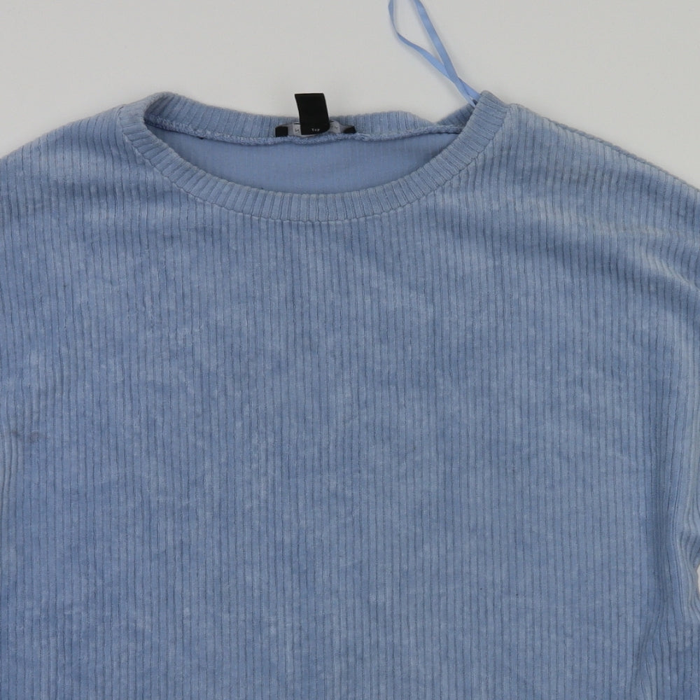 New Look Womens Blue   Pullover Jumper Size M