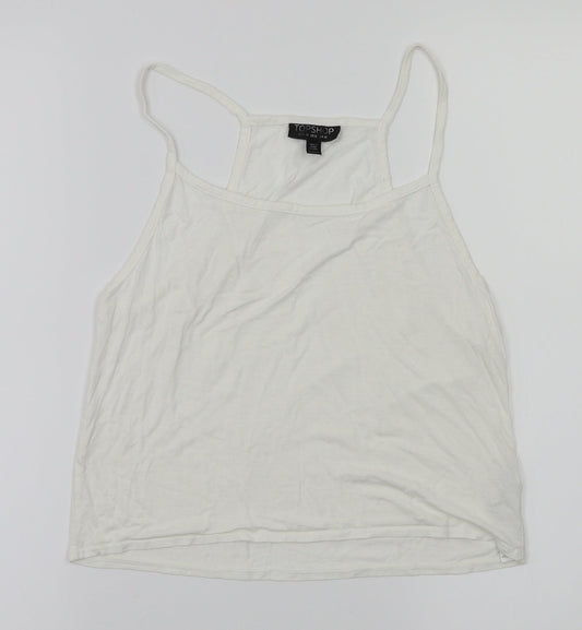 top shop Womens White   Basic T-Shirt Size 6