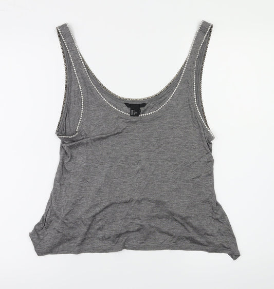 Mens Grey    T-Shirt Size S