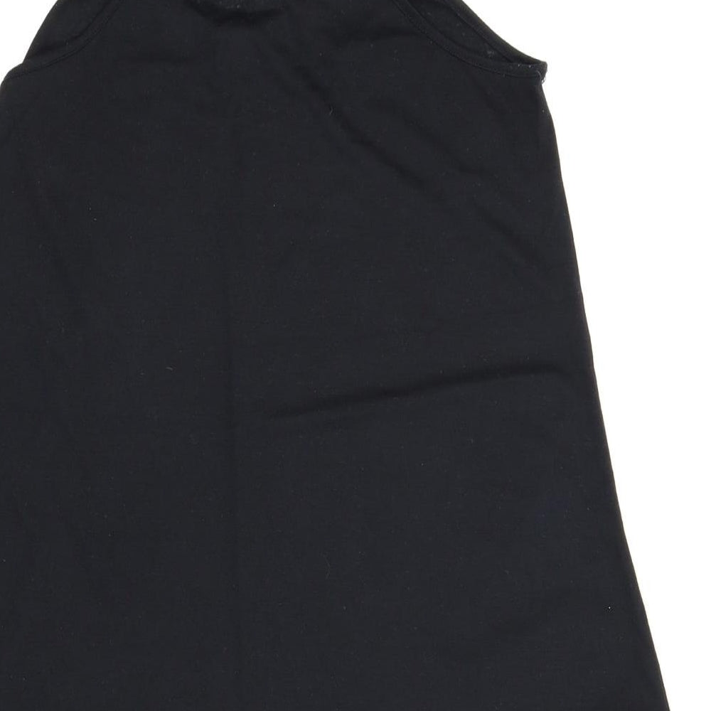 Papaya Womens Black   Tunic Blouse Size 8