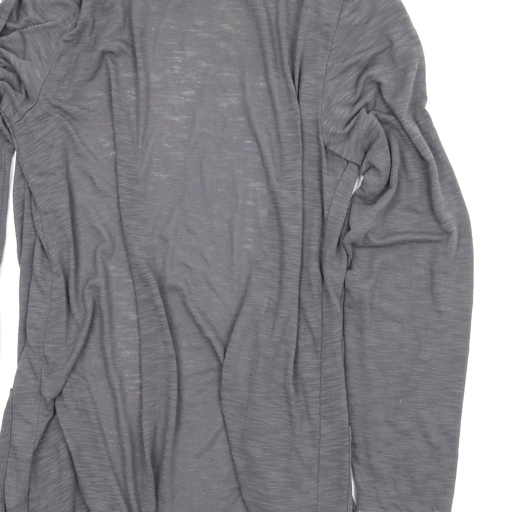Blue Inc Womens Grey   Cardigan Jumper Size M