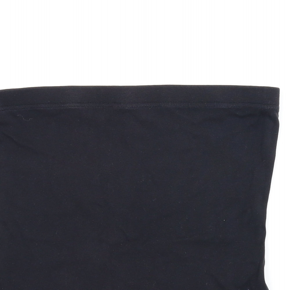 Papaya Womens Black   Cropped Tank Size 14