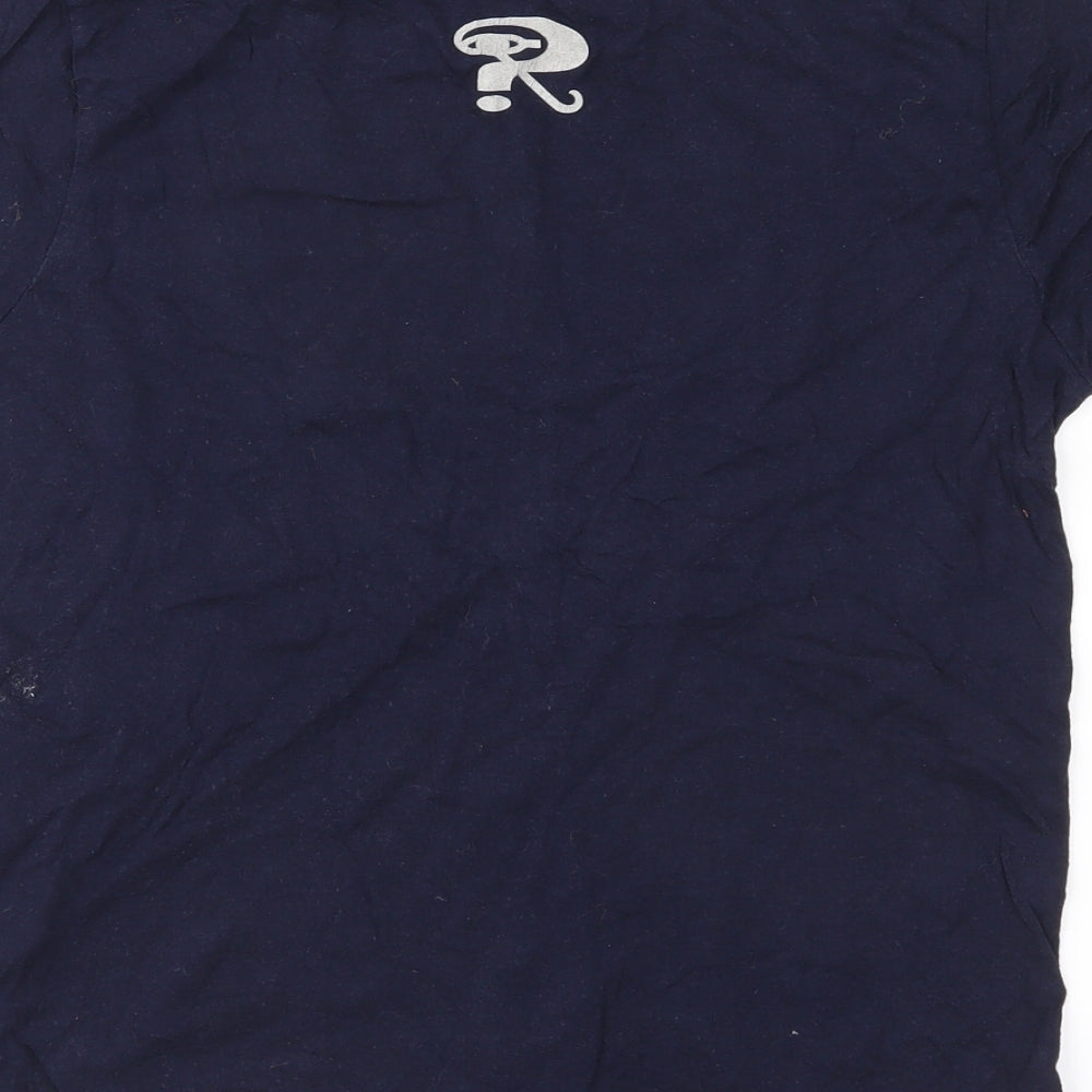 Continental Clothing Co Boys Blue  Jersey Basic T-Shirt Size S