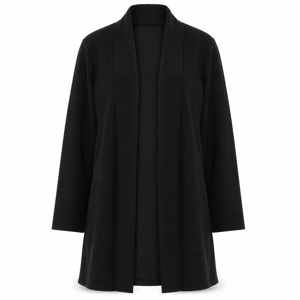 Front view of Miss Posh girls’ black jacket, size L