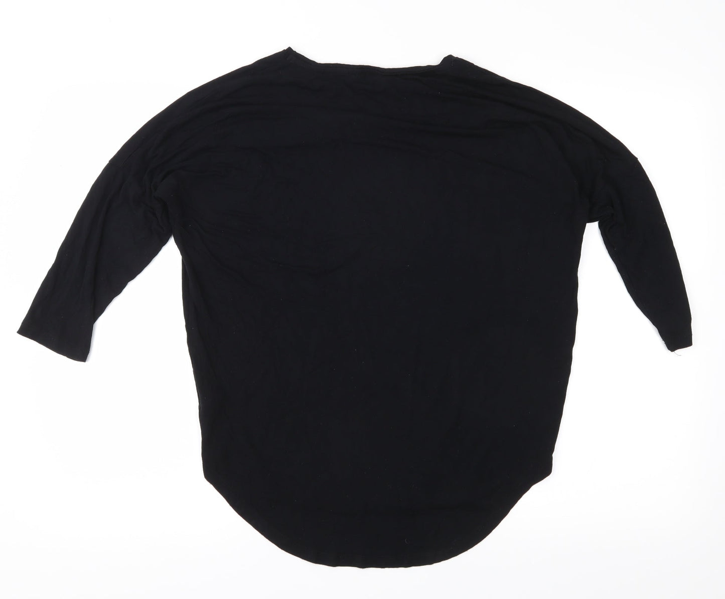 Select Womens Black  Jersey Tunic T-Shirt Size 8