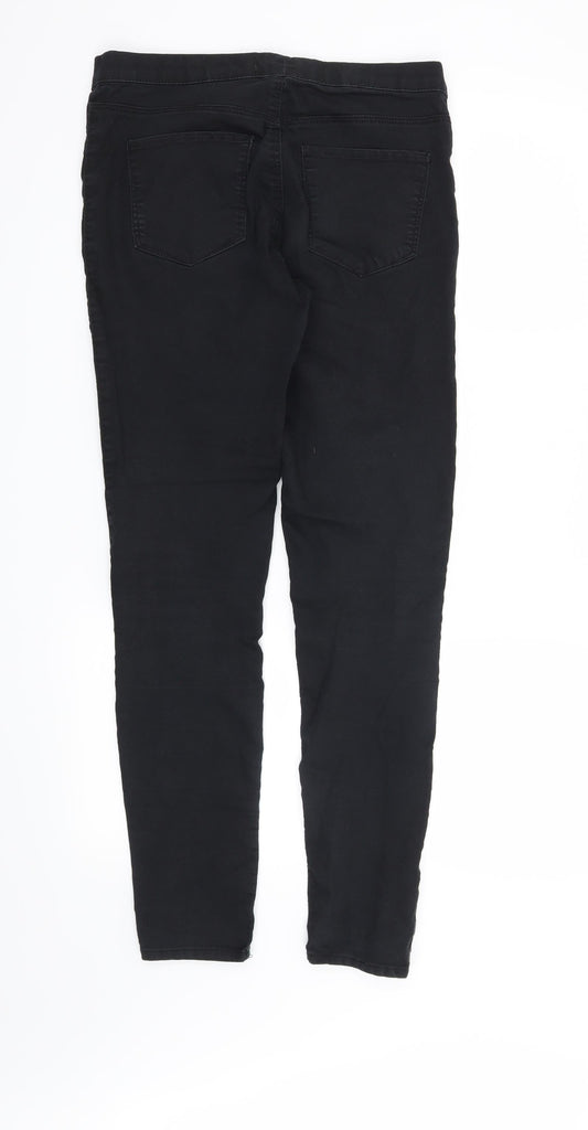 H&M Womens Black   Jegging Jeans Size 10 L30 in