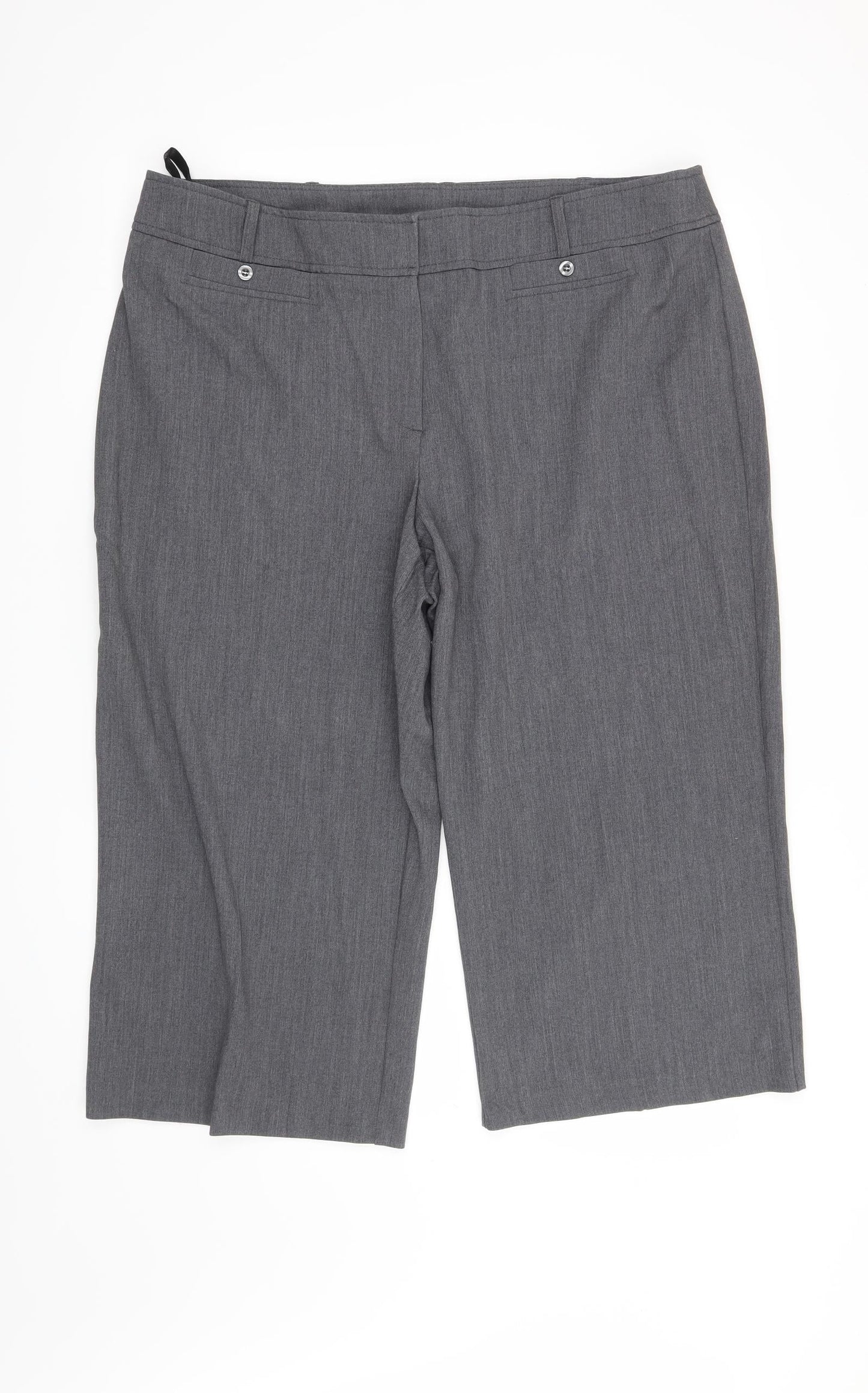 BHS Womens Grey   Trousers  Size 18 L21 in