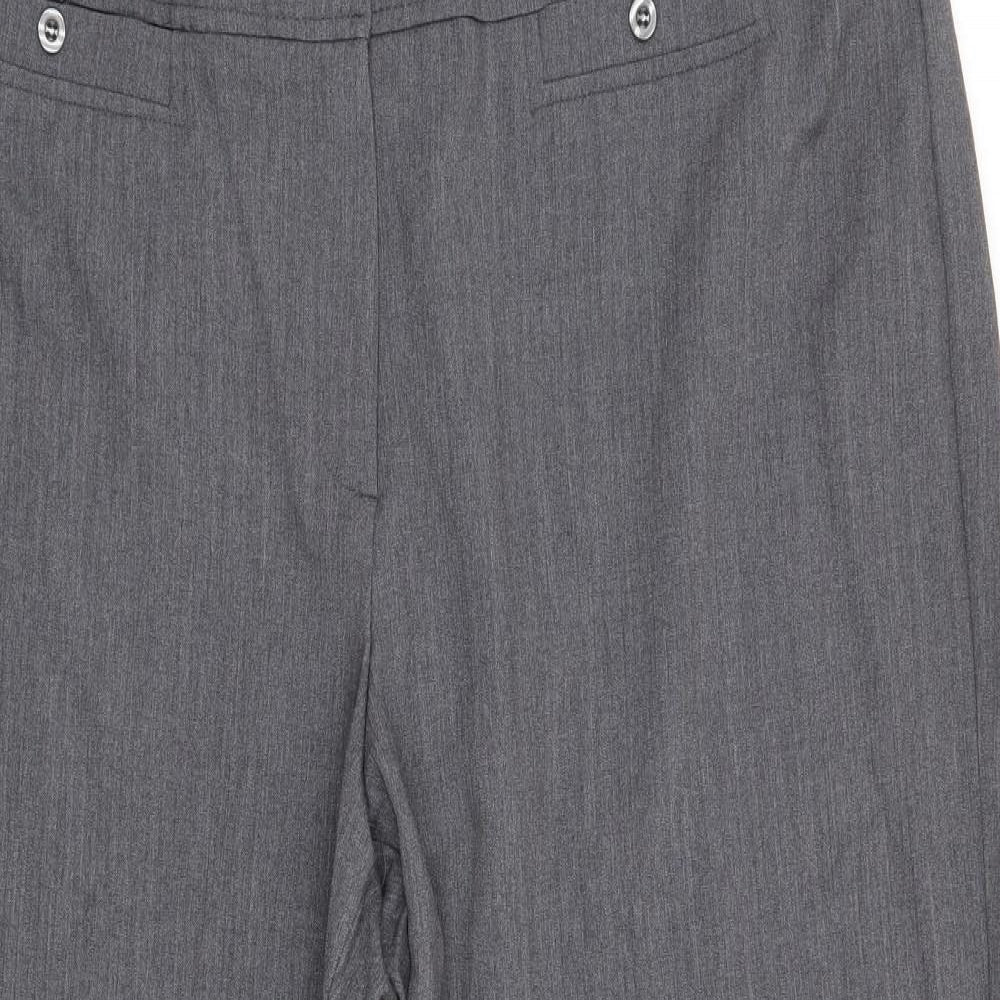 BHS Womens Grey   Trousers  Size 18 L21 in