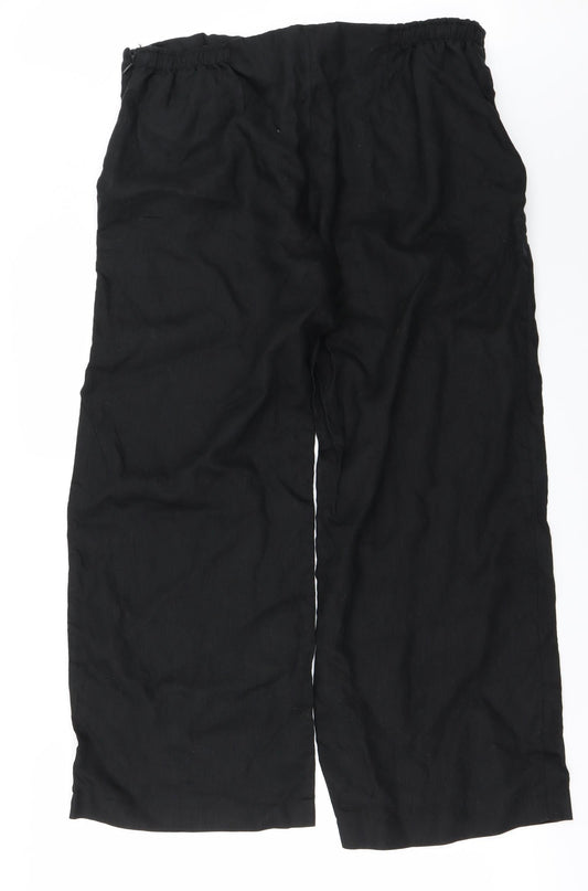 Marks and Spencer Womens Black   Trousers  Size 34 in L26 in