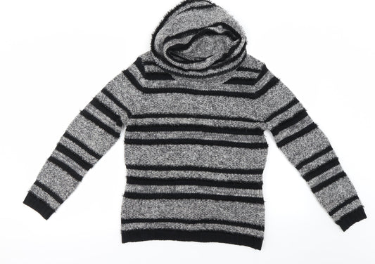 Viza Viz  Womens Grey   Pullover Jumper Size 10