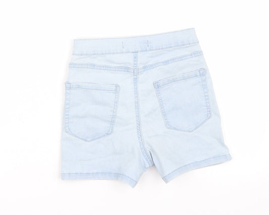 Denim & Co. Womens Blue   Bermuda Shorts Size 4