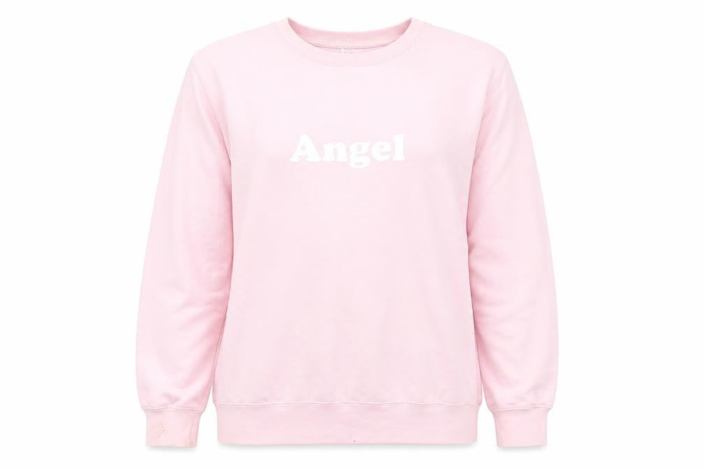 New Look Womens Pink   Pullover Sweatshirt One Size