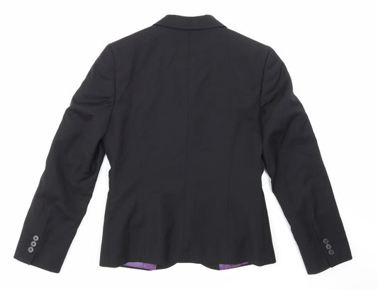 mathilda Womens Black   Jacket Blazer Size 8