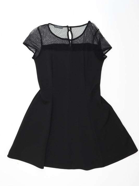Lunalleva Womens Black   A-Line  Size L
