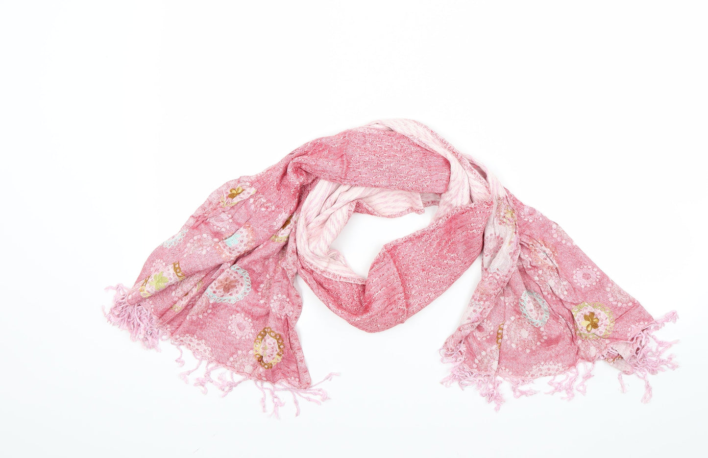 Preworn Womens Red    Scarf