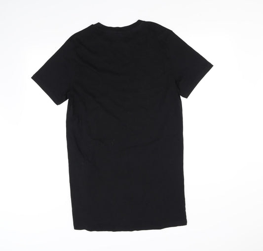 dividwed Womens Black   Basic T-Shirt Size M