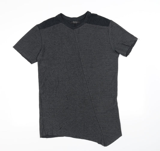 Berksha Mens Grey    T-Shirt Size M