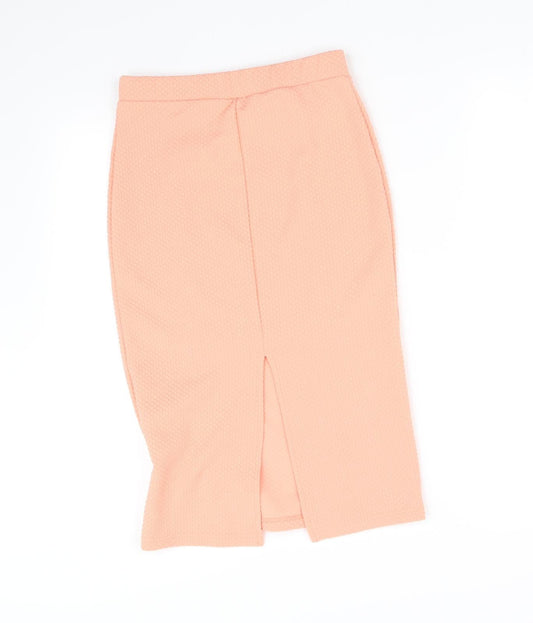 miss slefidge  Womens Orange   Flare Skirt Size 8