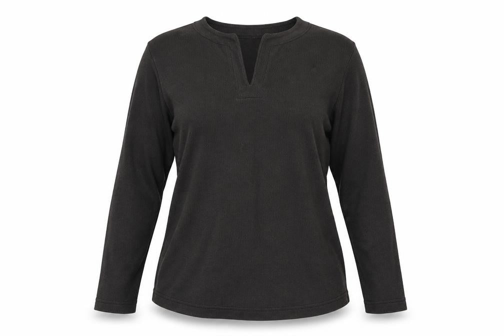 Front view of Wallis women’s brown basic blouse, size UK 12