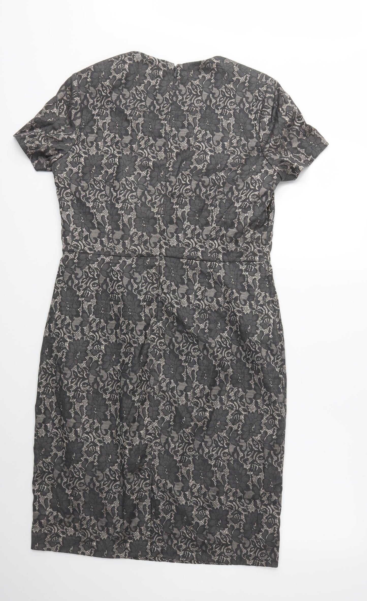 Savoir Womens Brown  Rayon Sheath  Size 14