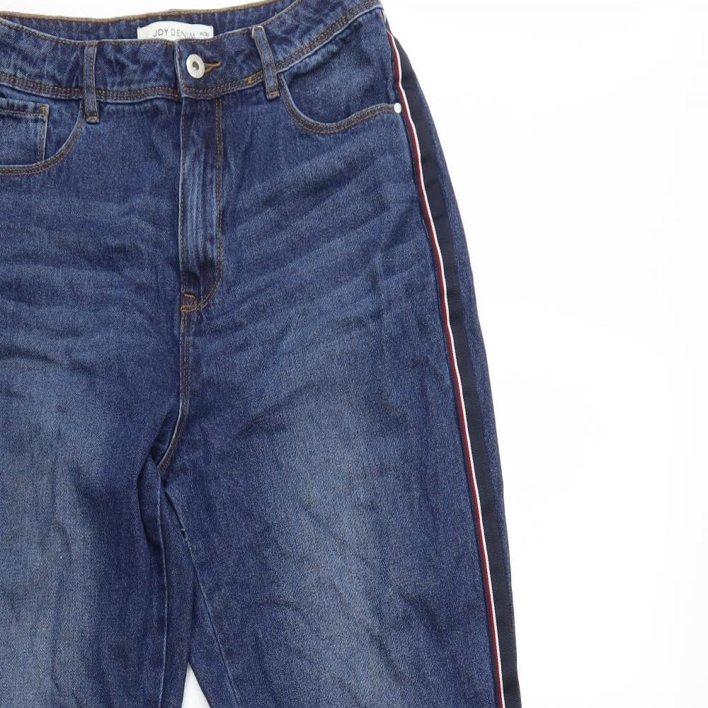 Preworn Womens Blue  Denim Straight Jeans Size 30 in L32 in