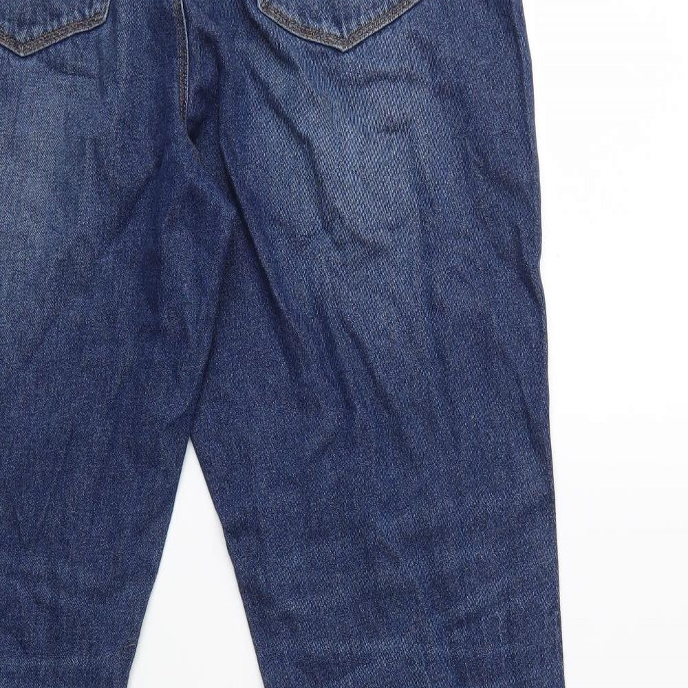 Preworn Womens Blue  Denim Straight Jeans Size 30 in L32 in