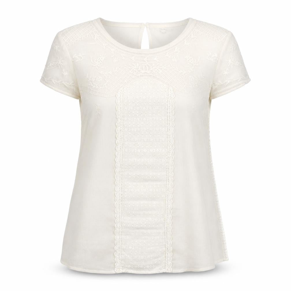 River Island Womens White   Camisole T-Shirt Size 8