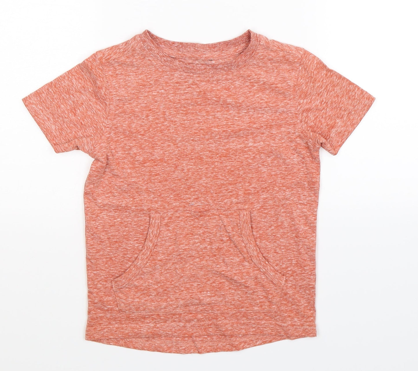 George Boys Beige   Basic T-Shirt Size 4-5 Years