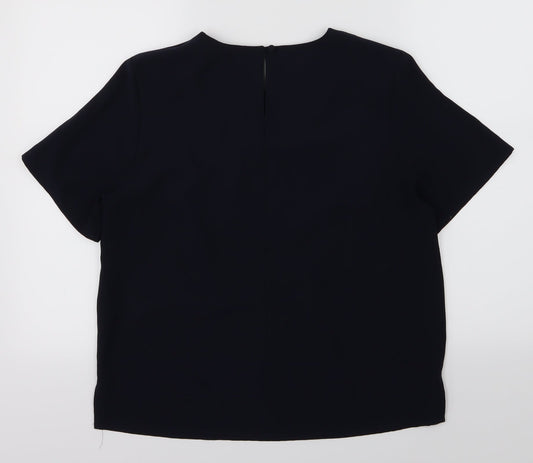 Debenhams classic Womens Blue   Basic Blouse Size 12