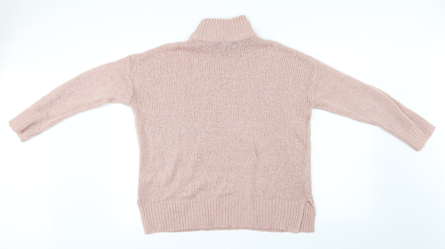 New Look Womens Pink   Pullover Jumper Size M
