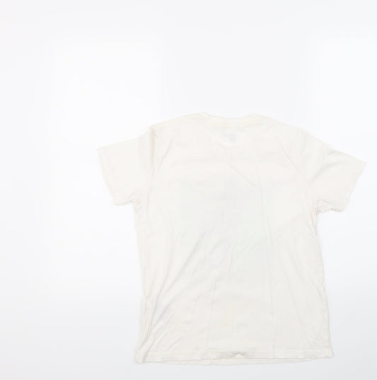 Gap Boys White   Basic T-Shirt Size 8 Years