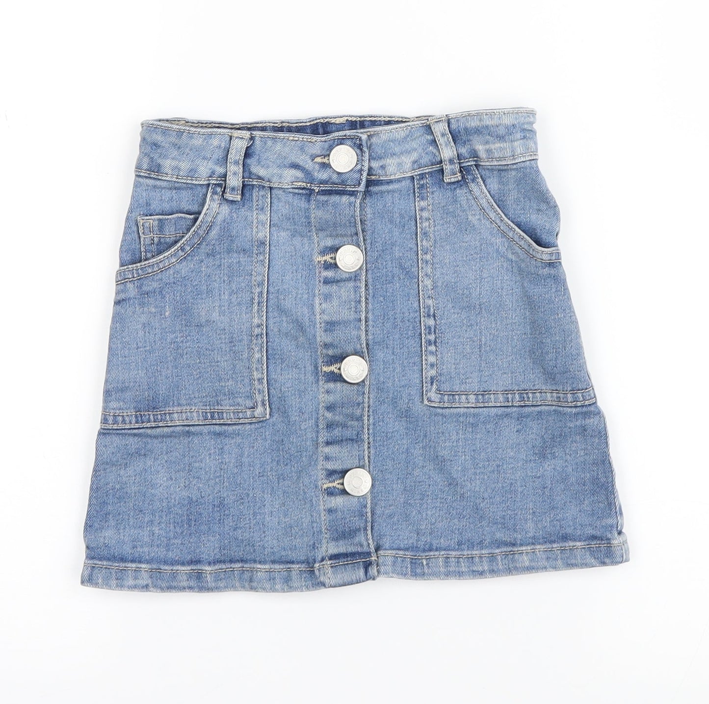 Ty Girls Blue  Denim Mini Skirt Size 5 Years