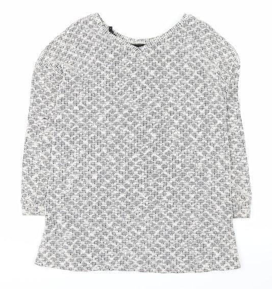 NEXT Womens White   Pullover Jumper Size 12