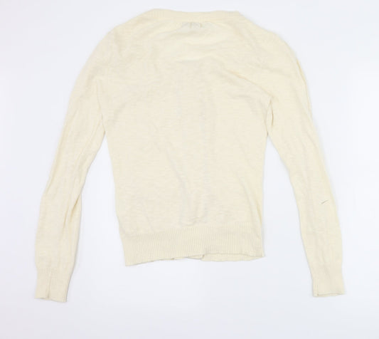 villa Womens Ivory   Cardigan Jumper Size M